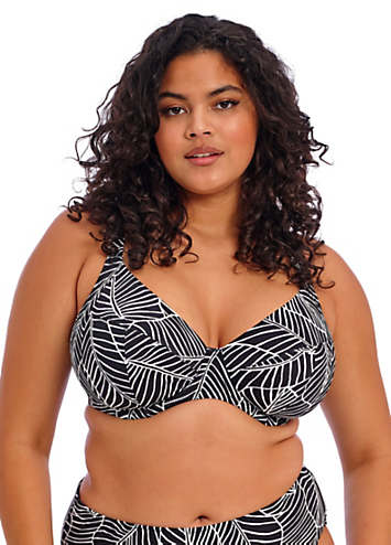 Elomi Kata Beach Underwired Plunge Bikini Top Kaleidoscope