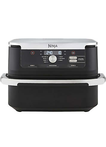 Ninja Foodi FlexDrawer Dual 10 4L Air Fryer AF500UK Black Kaleidoscope