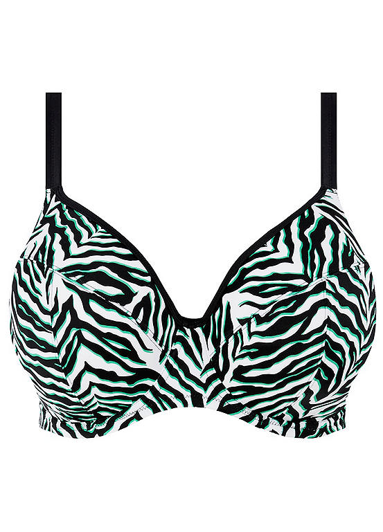 Elomi Zulu Rhythm Plunge Bikini Top Kaleidoscope