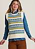 Brakeburn Fairisle Knitted Jumper Kaleidoscope