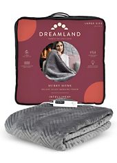 Dreamland Luxury Velvet Tartan Heated Overblanket | Kaleidoscope