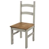 Sierra Grey Pair of Dining Chairs