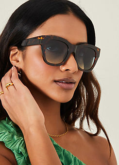 Accessorize Amber Chunky Cateye Sunglasses