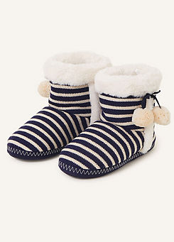 Accessorize Nautical Knit Boots