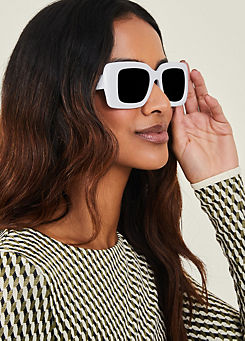 Accessorize Soft Square Frame Sunglasses