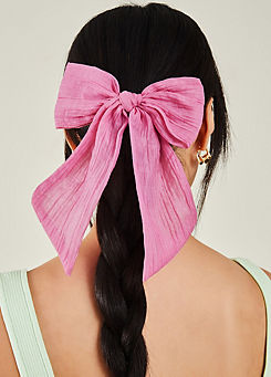 Accessorize Textured Bow Hair Clip