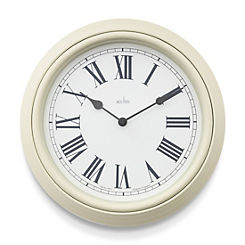 Acctim Devonshire Cream Wall Clock Roman Numerals