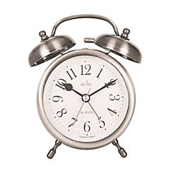 Acctim Pembridge Silver Alarm Clock