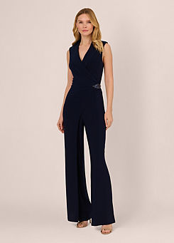 Adrianna Papell Jersey Jumpsuit