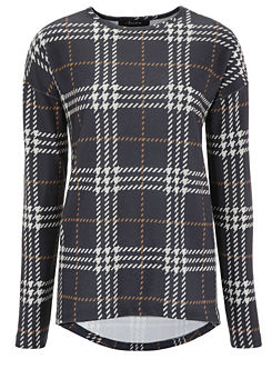 Aniston Casual Checked Jumper