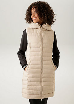 Aniston Casual Longline Quilted Gilet