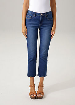 Aniston Cropped Bootcut Jeans
