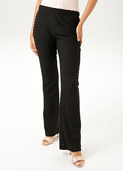 Aniston Elasticated Bootcut Trousers