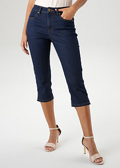 Aniston Slim Leg Capri Jeans