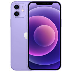 Apple Sim Free iPhone 12 128GB - Purple