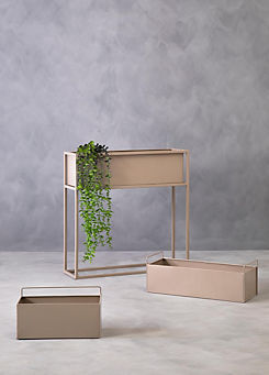 Asher Natural Floor Standing Plant Box