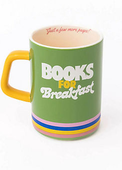 Ban.Do Ceramic Mug - Books For Breakfast