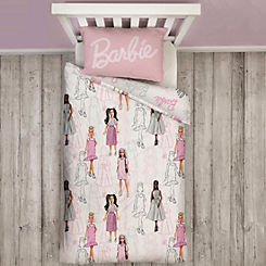 Barbie Figures Rotary Duvet Cover Set