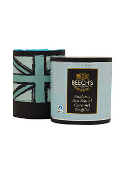 Beech’s Truffle Hat Box Anglesey Sea Salted Caramel Chocolate 140g