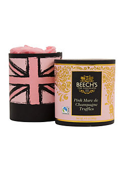 Beech’s Truffle Hat Box Pink Mark De Champagne Chocolates 140g