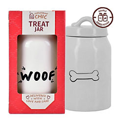 Best in Show Woof Bone Dog Treats Jar