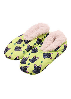 Best of Breed E&S Pets Black Cat Slippers