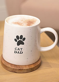 Best of Breed Paw Prints Cat Dad Mug