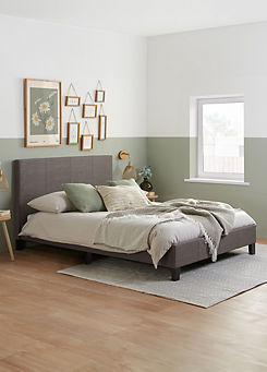 Birlea Berlin Fabric Upholstered Bed Frame
