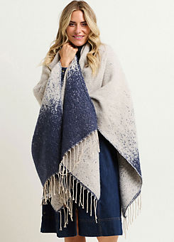 Brakeburn Ombre Knitted Poncho