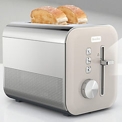 Breville High Gloss Collection 2 Slice Toaster - Cream