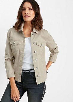 Buttoned Cotton Jacket