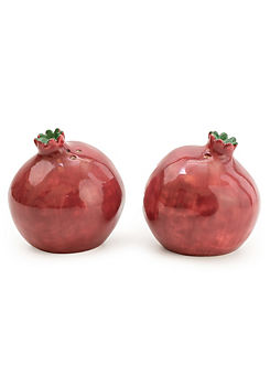 Candlelight Pomegranate Salt & Pepper Pots