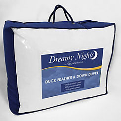 Cascade Home Dreamy Nights All Natural Duck Feather & Down 10.5 Tog