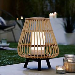Catalina Bamboo Indoor & Outdoor Lantern