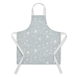 Catherine Lansfield Meadowsweet Floral Green Apron