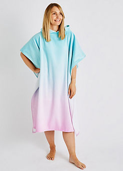 Catherine Lansfield Ombre Hooded Poncho