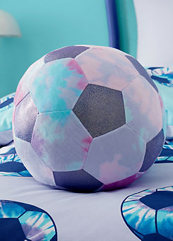 Catherine Lansfield Tie Dye Football 3D Cushion