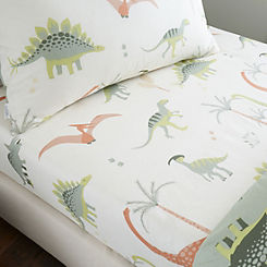Chapter B Dinosaurs Fitted Sheet