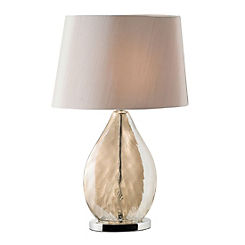 Chic Living Ecton Gold Tinted Glass Table Lamp
