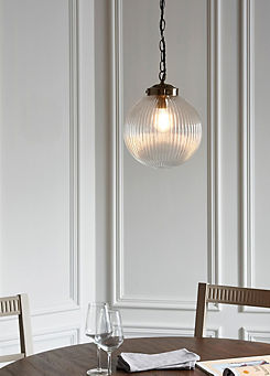 Chic Living Milos Clear Glass Ceiling Light