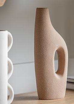 Chic Living Sand Stoneware Koukaki Vase