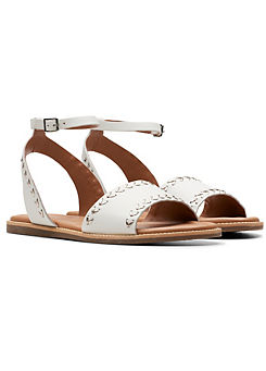 Clarks Off White Lea Maritime May Sandals