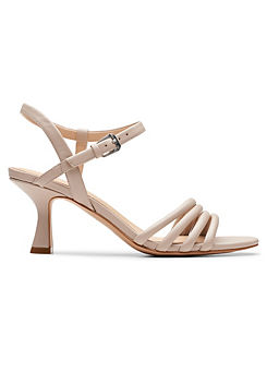 Clarks Sand Leather Amali May Sandals