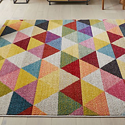 Concept Looms Carnaval Triangles Rug