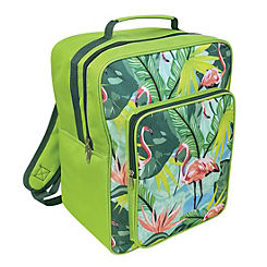 Country Club 17 Litre Leaf Design Back Pack Cool Bag