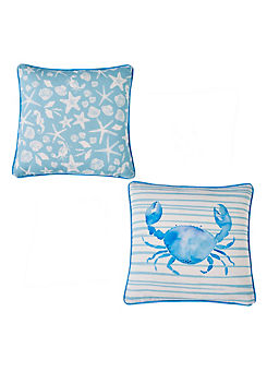 Crab Reversible Outdoor Cushion