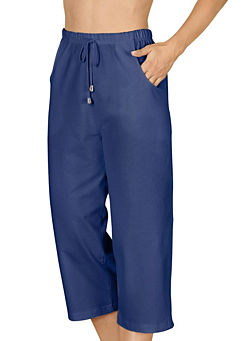 Creation L Cropped Drawstring Trousers