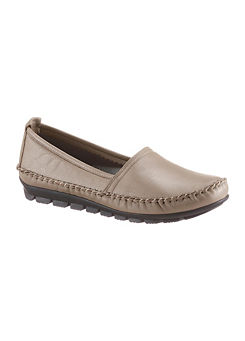 Creation L Gemini Stitched Slip-On Loafers