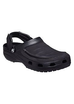 Crocs Black Yukon Vista II Beach Shoes