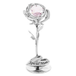 Crystocraft Rose ’Special Mum’ Ornament